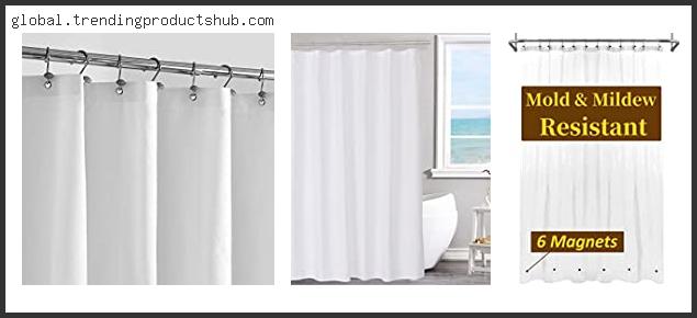 Best Shower Curtain Liner With Magnets