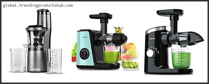 Top 10 Best Juicer Easy Clean With Expert Recommendation