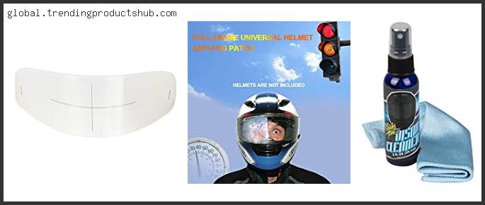Best Anti Fog Spray For Motorcycle Helmets