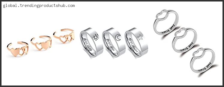 Top 10 Best Friend Rings For 3 – Available On Market