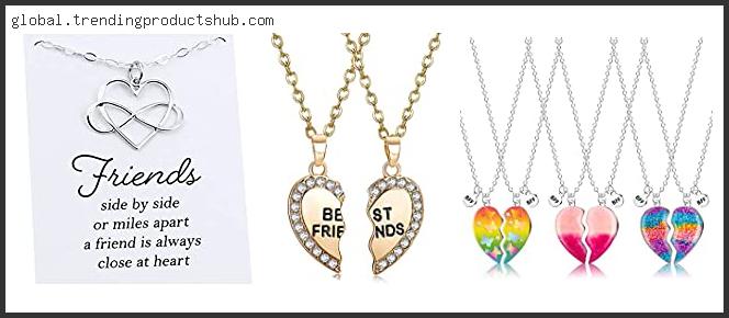 Best Friend Heart Necklaces