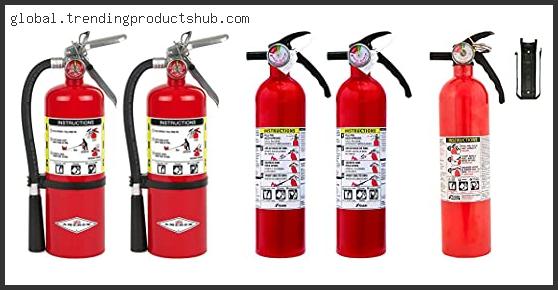 Top 10 Best Fire Extinguisher For Home In [2024]