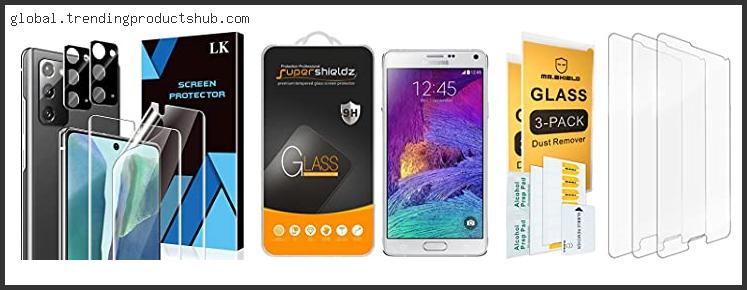 Top 10 Best Note 4 Screen Protector Reviews With Products List