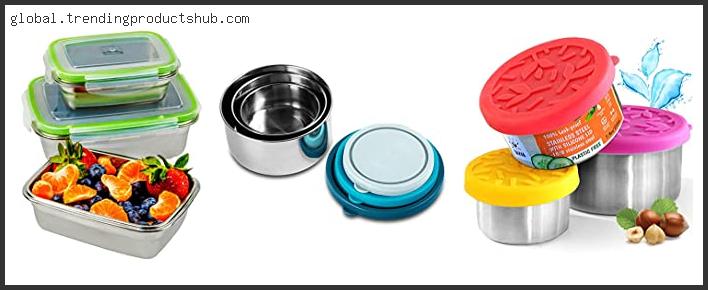 Top 10 Best Stainless Steel Lunch Containers Based On User Rating