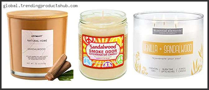 Top 10 Best Sandalwood Candles Reviews With Products List