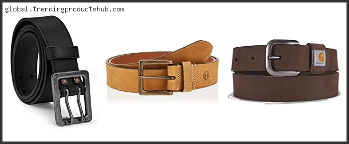 Top 10 Best Leather Work Belt Reviews With Products List