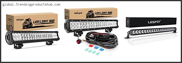 Top 10 Best 20 Inch Led Light Bar Reviews For You