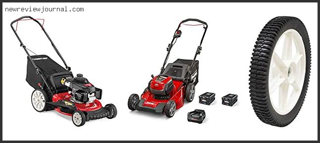 Top 10 Best High Wheel Push Lawn Mower With Expert Recommendation