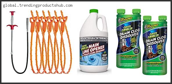 Top 10 Best Drain Cleaner For Toilet Reviews With Scores
