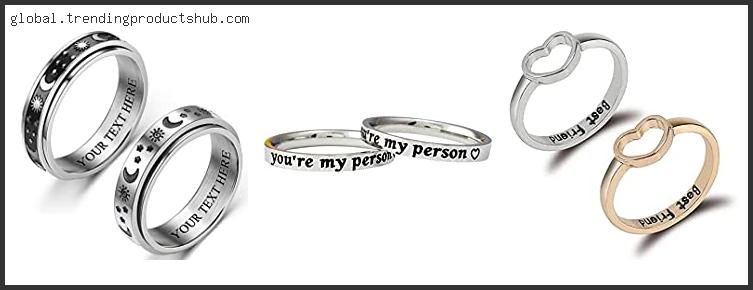 Top 10 Best Friends Rings Based On User Rating