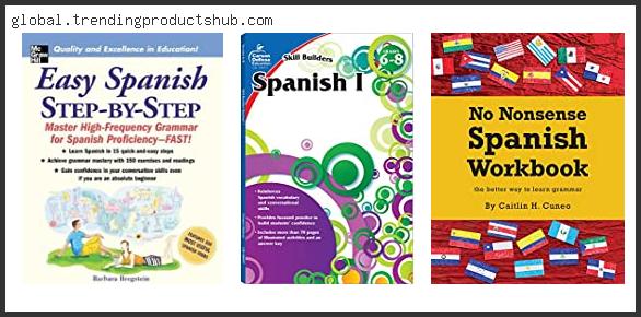 Top 10 Best Spanish Textbooks For High School – Available On Market