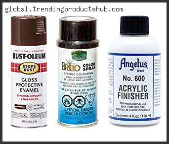 Top 10 Best Spray Paint For Leather Reviews For You