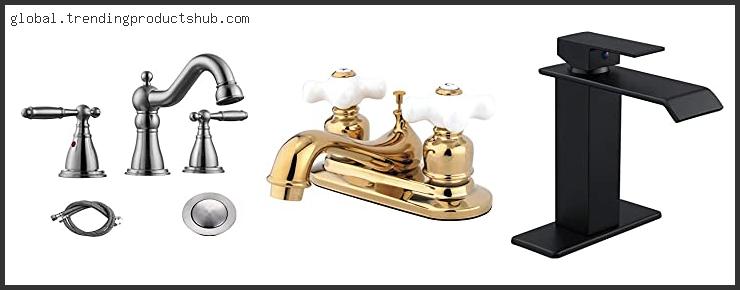 Top 10 Best Faucet For Pedestal Sink Reviews With Scores