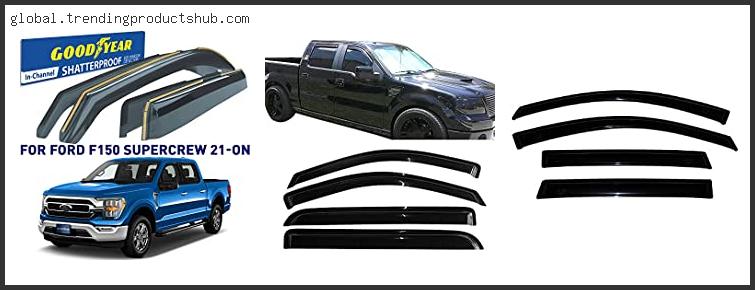 Top 10 Best Window Visors For Ford F150 Reviews With Products List