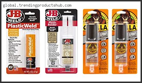 Top 10 Best Epoxy Glue For Plastic Reviews With Products List