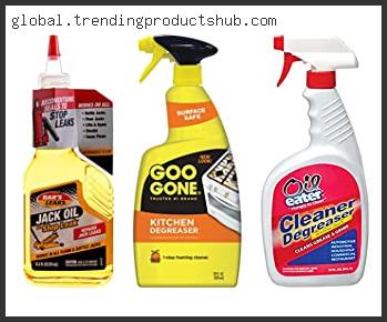 Top 10 Best Degreaser For Hydraulic Oil Based On Scores