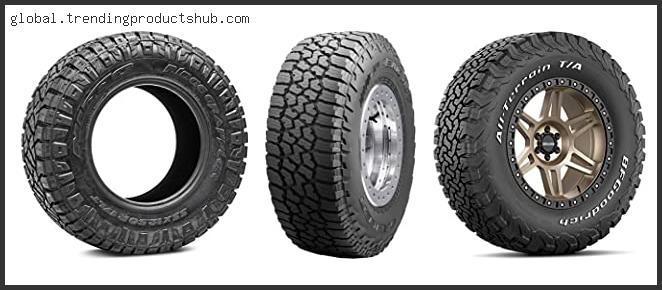 Top 10 Best 275 65r18 All Terrain Tires Reviews With Products List