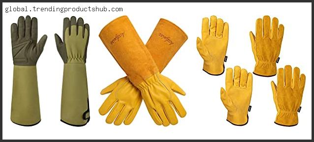 Top 10 Best Gardening Gloves For Thorns Reviews With Scores