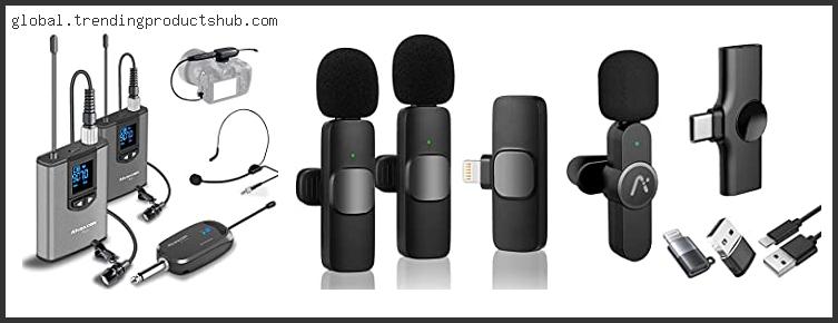 Top 10 Best Lavalier Microphone Wireless Reviews With Products List