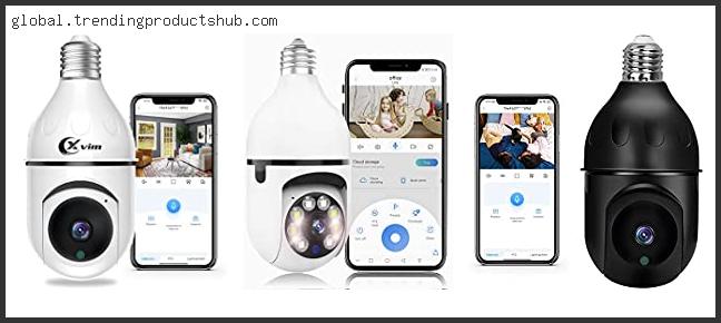 Top 10 Best Light Bulb Security Camera Outdoor Based On Customer Ratings