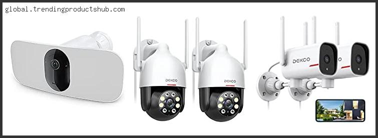 Best Outdoor Security Cameras With Audio