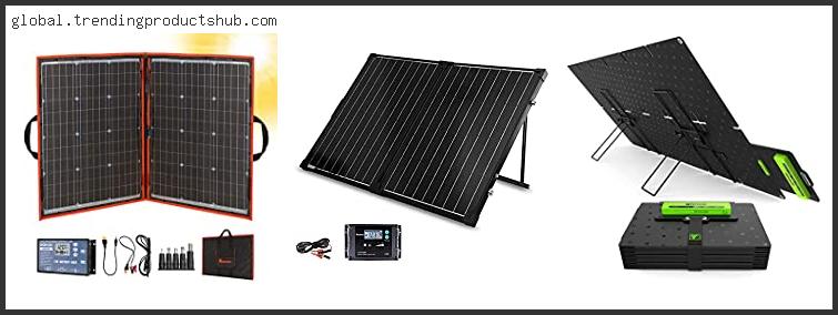 Top 10 Best 100 Watt Portable Solar Panel Based On Customer Ratings