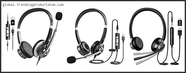 Top 10 Best Wired Headset For Call Center Reviews With Products List