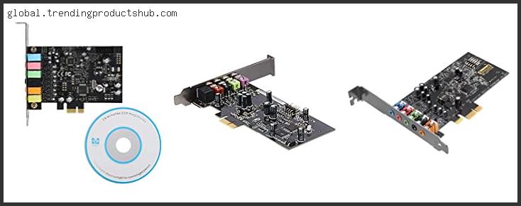 Top 10 Best Pci Sound Card For Windows Reviews With Scores