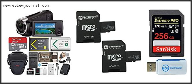 Best Memory Card For Sony Camcorder
