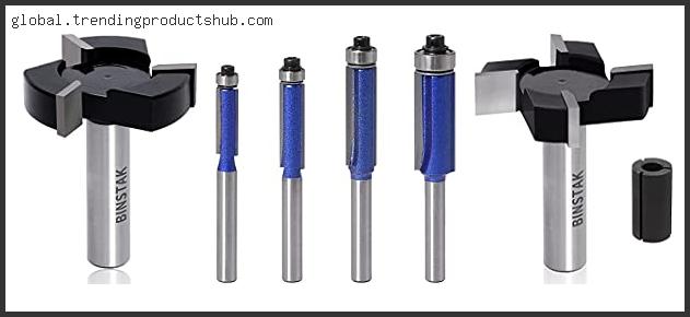 Top 10 Best Gle Router Bits In [2024]