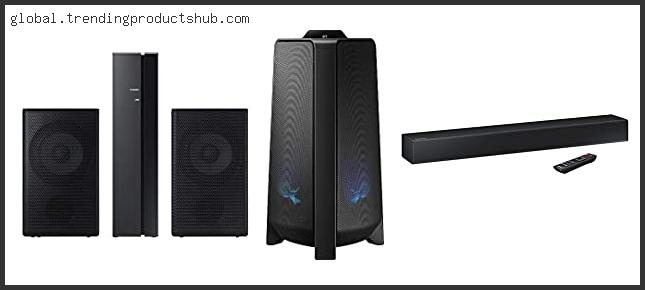 Top 10 Best Samsung Speakers Reviews With Products List