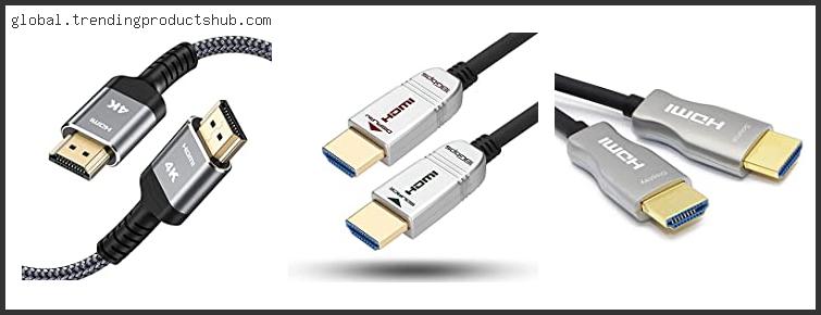 Top 10 Best Hdmi Cable For 3d Projector Reviews With Products List