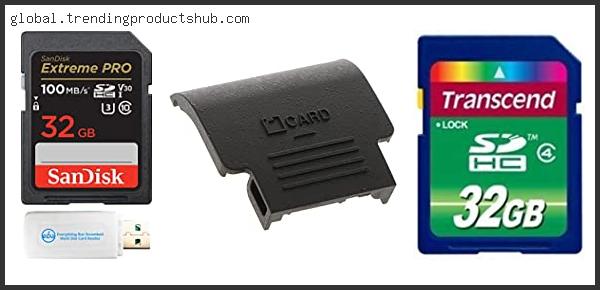 Best Sd Card For Nikon D3200 Camera
