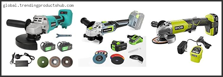 Top 10 Best Battery Powered Angle Grinder – To Buy Online