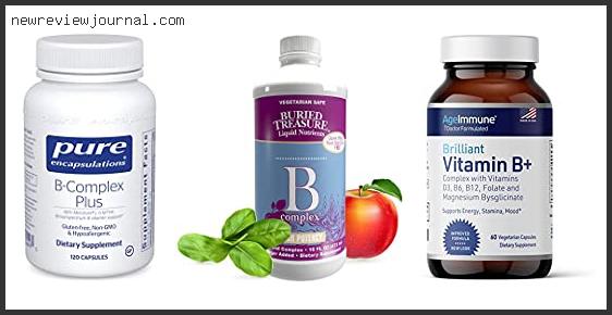 Top 10 Best B Complex For Depression Reviews With Scores