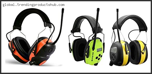 Top 10 Best Ear Protection With Radio Based On User Rating
