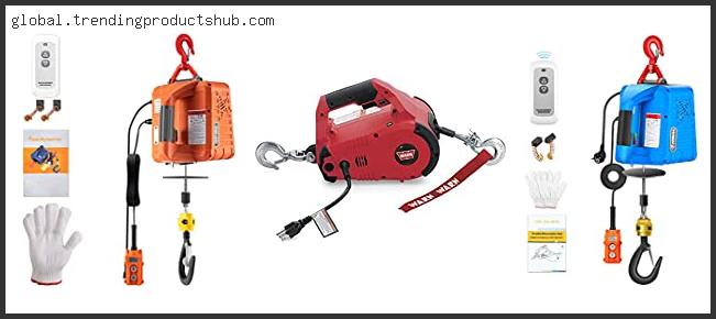 Top 10 Best Portable Electric Winch In [2024]