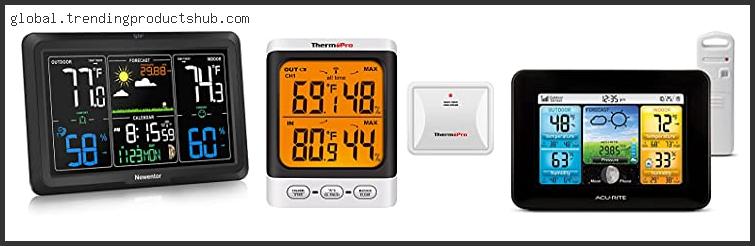 Top 10 Best Rated Indoor Outdoor Wireless Thermometer – Available On Market