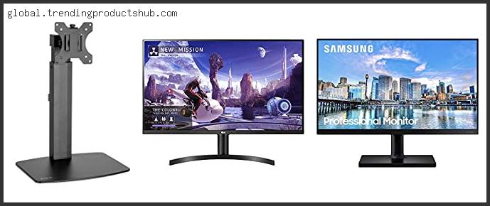 Top 10 Best Height Adjustable Monitor With Buying Guide