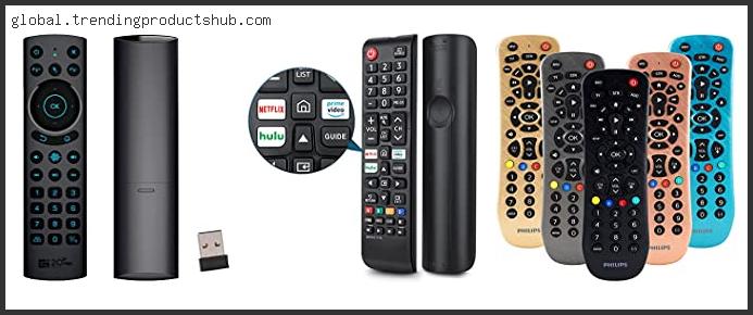 Top 10 Best Universal Remote For Sonos Reviews With Products List