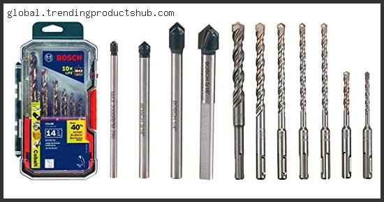 Top 10 Best Bosch Drill Bit Set Reviews With Products List