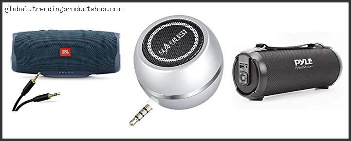 Best Portable Speaker With Aux Input