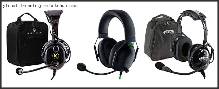 Top 10 Best Aviation Headset For Student – To Buy Online