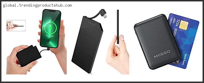Best Credit Card Sized Power Bank Charger