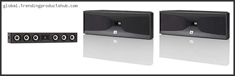 Top 10 Best Jbl Center Speaker In [2024]