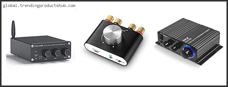 Best Mini Amplifier For Speakers