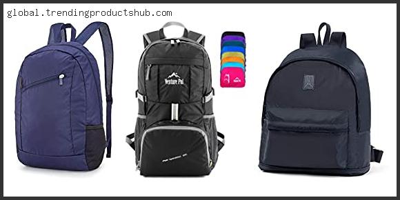 Top 10 Best Foldable Backpack In [2024]
