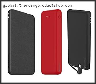 Top 10 Best Mophie Portable Charger Based On User Rating