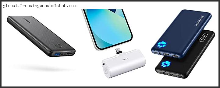 Top 10 Best Power Bank For Iphone – Available On Market
