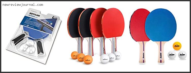 Deals For Best Ping Pong Paddle Under 50 Based On Scores